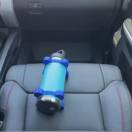 Bottle Grip Blue Seat Stopping Video