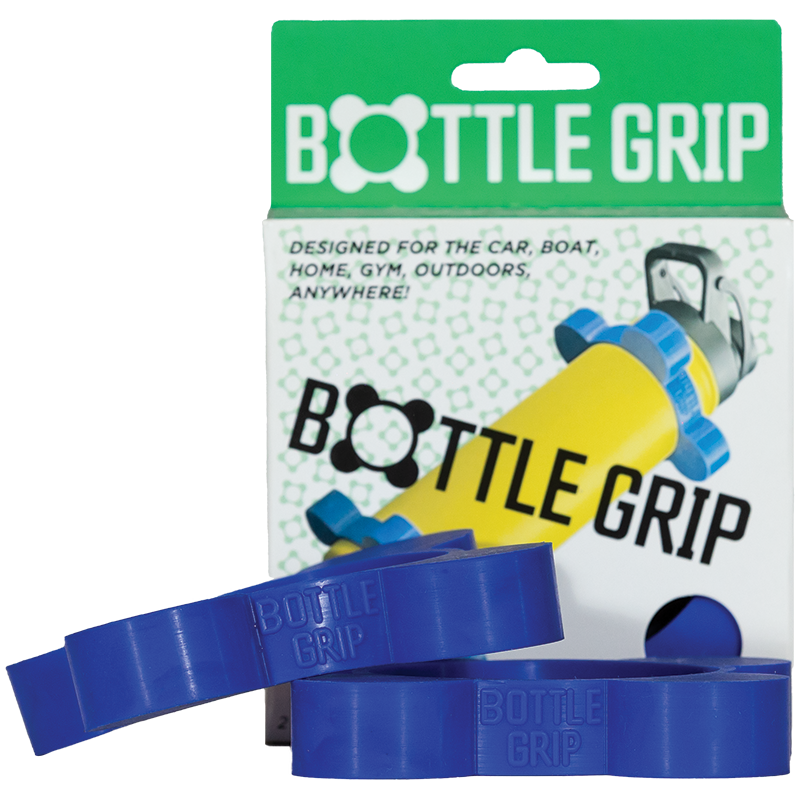 Bottle Grip Blue Box of Two